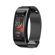 B7 Smart Bracelet Bluetooth-Headset 2-in-1 Herzfrequenzmesser Sportuhr für Damen und Herren Schrittzähler