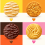 Border 15x Border Biscuit Mini 5 Flavours Twin Sachets 6