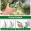 Stück Gartenschere, multifunktionale Gartenschere mit rutschfestem Griff und Verriegelung, Gartenschere, Gartenschere, Gartenscher 3
