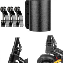 Černý montážní držák pro elektrický skútr Kaabo Mantis 10, skládací základní stojan, stabilizátor, příslušenství, náhradní díly p