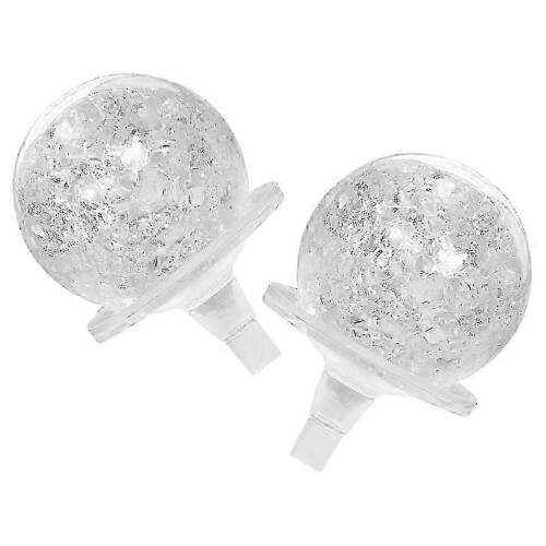 Kristallkugel-Brunnen, transparent, 6 cm, 2 Stück 2