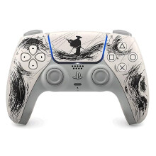 Sony PlayStation 5 DualSense Wireless Controller Limited Edition - Ghost of Yotei Black