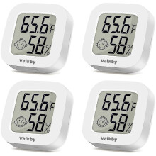 4er-Pack Innenthermometer, digitales Hygrometer und Raumthermometer für Zuhause, hochpräziser Temperatur- und Feuchtigkeitsmesser