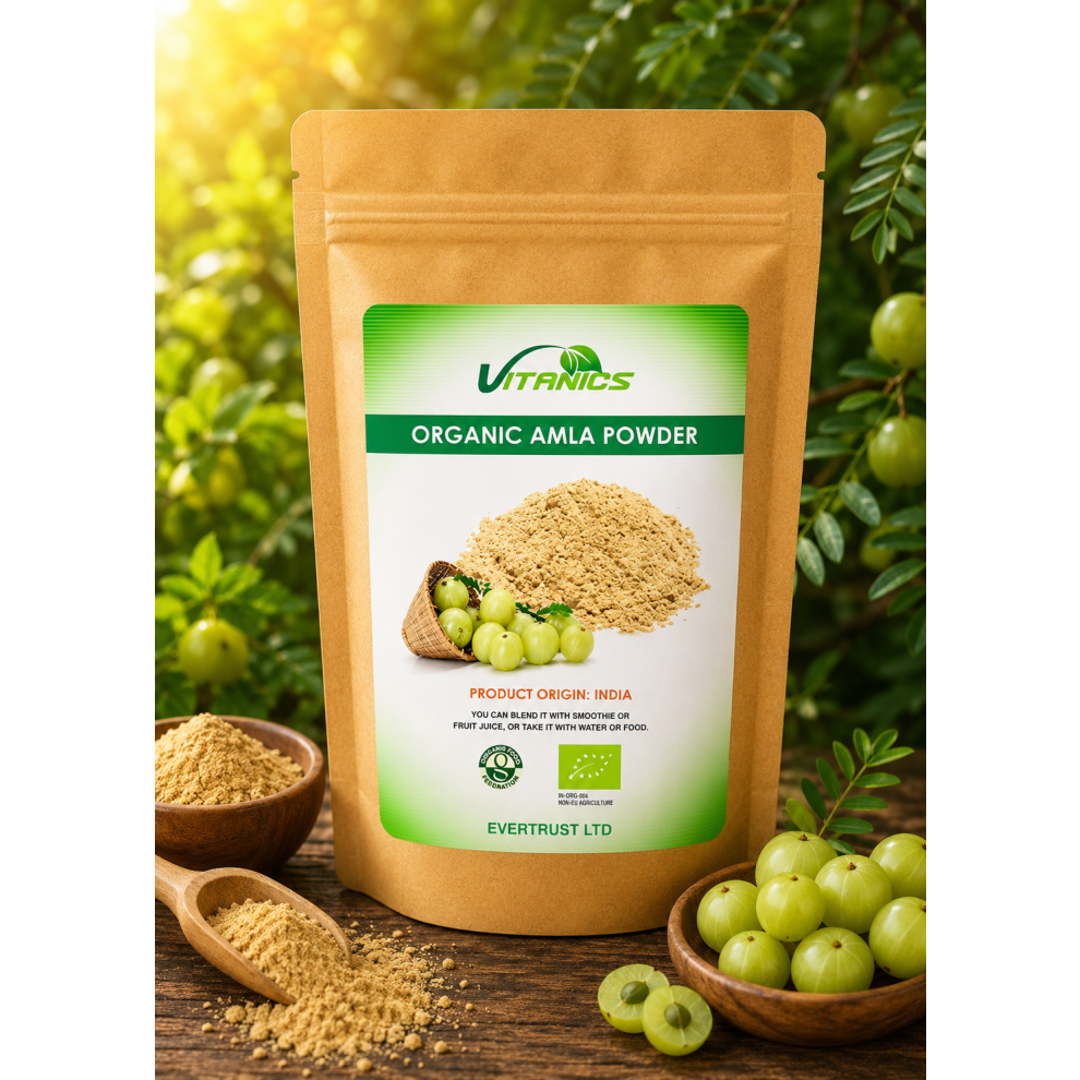 Organic Amla Powder 500g - Image 2