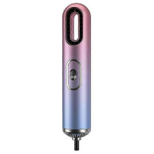3-in-1-Haartrocknerbürste, Mini-Hochgeschwindigkeits-Heißluftgebläse, Asciugacapelli Ionen-Haartrockner ohne Blätter