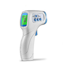 Voorhoofdthermometer voor baby's, contactloze infrarood digitale thermometer, lichaams- en oppervlaktethermometer 2 I