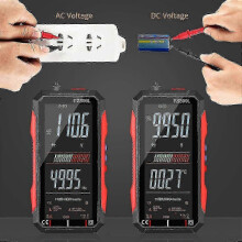 FS899L USB dobíjecí inteligentní digitální multimetr, 4,8" barevný LCD displej, 6000 měřených hodnot TRMS voltmetr ampérmetr teste
