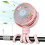 Momcozy portable stroller fan  pink 1