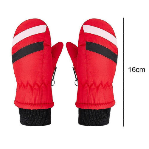 Vinter Børne Snevanter Unisex Vandtætte Skivanter Vinter Varme Handsker 1