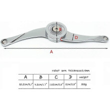 2er-Pack Klappdeckel-Stützscharnier-Stoßdämpfer-Dämpfer-Soft-Close-Set