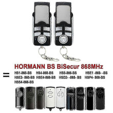 Kompatibilní s dálkovým ovladačem pro garážová vrata Hormann HSE2-868-BS, sada 2 kusů, 868 MHz, s dlouhým dosahem signálu.