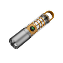 X10 Witte Laser LED Zaklamp voor Buitengebruik, Multifunctionele Camping Zaklamp, Draagbare Oplaadbare Werklamp