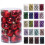 34 stuks plastic kerstballen voor in de kerstboom. 3