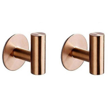 2 stuks badkamerhaken van roestvrij staal, zware haken voor badkamer, keuken, woonkamer, hotel en jassen