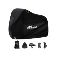 Funda para bicicleta extra resistente – 210T – Impermeable – Protección UV – Negra