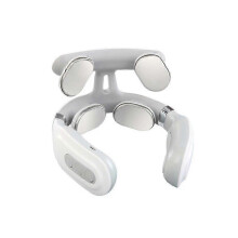 Lormine Neuro Pulse Oplaadbare Draagbare Nekmassager voor Ontspanning en Pijnverlichting
