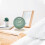 Alarm Clock with Lights,Small Silent  Alarm Clock Student Bedside Alarm Clock Luminous Pointer Clock 4