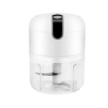 Electric Mini Garlic Chopper, Cordless Portable Meat Grinder Home Kitchen Garlic Masher with USB