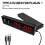 Large Gym Timer Clock Gym Stopwatch Count Down/up, Workout Timer Interval Clock 2