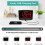 Loud Alarm C With Wireless Bed Shaker,vibrating Dual Alarm C For Sleepers, Deaf 4