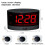 Loud Alarm C With Wireless Bed Shaker,vibrating Dual Alarm C For Sleepers, Deaf 5