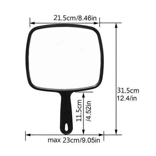 Beauty And Hairdressing Mirror Makeup Mirror Handle Dressing Mirror 2