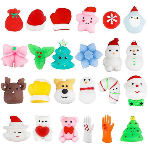 24 Days Christmas Countdown Advent Calendar Squishy Squeeze Fidget Toy Kid Gift~ 2