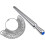 Measuring Finger For Ring, Ring Sizer Measurer Metal Ring Sizer Set Finger Measuring Ring 2