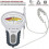 2 in 1 Chlorine Meter Tester PH Level Portable Digital PH Meter 2