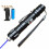 Green laser flashlight pointer, rechargeable high-performance pen, 2000 m range, 532 nm, aluminum housing, 18650 battery 1