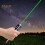Green laser flashlight pointer, rechargeable high-performance pen, 2000 m range, 532 nm, aluminum housing, 18650 battery 4