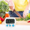 Digital Kitchen Timer Kitchen Timer with Digital Clock Function, Quick Setting, Custom Mode, Strong 4