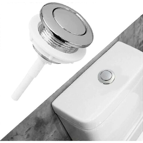 Flush Button, 38mm Push Button For Bathroom And Wc Water Saving Device - Suitable For Toilet Cistern