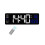 16inch Led Digital Wall Clock- Alarm Clock/temp/date/week/timer Remote Adjustable /gym/office-bule 1