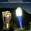 LED Torch Rechargeable, 5 LEDs Torches Super Bright Flashlight with COB Side Lights, 4 Lighting Modes USB Flashlight, Torches Battery Powere 2