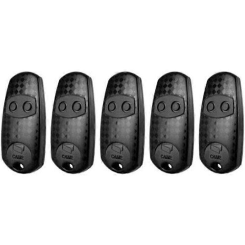 5-pack for Came TOP432EE remote controls - fixed encoding frequency 433.92 MHz 1