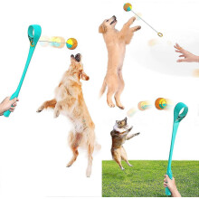 Palline per cani, lanciatore di palline per cani, palline da allenamento per cani, lanciatore di palline per cani, palline per can
