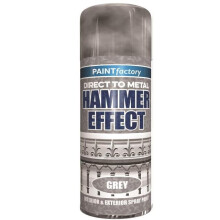 Rapide PF Hammer Effect Spray Paint Grey 400ml