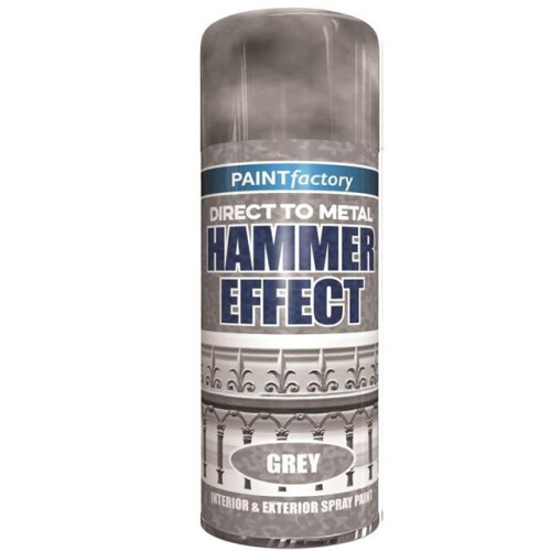 Rapide Rapide PF Hammer Effect Spray Paint Grey 400ml