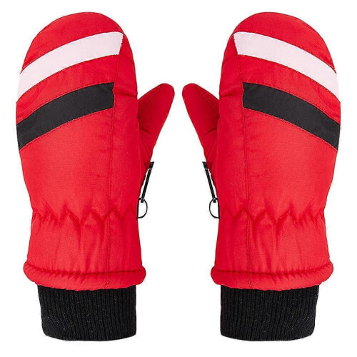 Vintervotter for barn, vanntette skivotter, varme vinterhansker, unisex