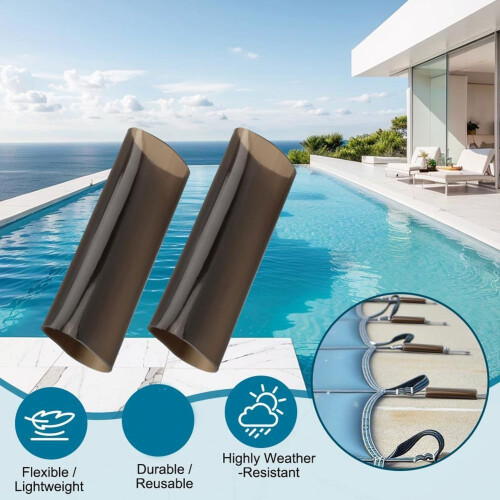 40 Manchons de Protection Réutilisables pour Ressorts de Couverture de Piscine 2