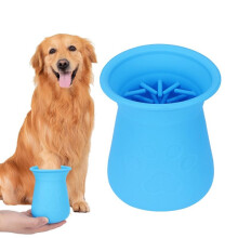 2pcs Blue Silicone Pet Foot Wash Cup Dog Foot Washer Pet Paw Cleaning Tool, Pet Supplies, Gift for Dog Owners, Small & Medium Dogs, Cute Pet Apparel
