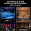 Proiector holografic de noapte HD inteligent, dinamic 5D, 2 în 1, tip Plug and Play 2