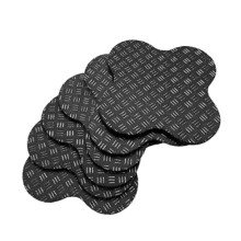 Paquete de 6 Almohadillas Antideslizantes y Antivibración para Cintas de Correr, Alfombrillas para Equipos de Ejercicio, Bicicletas Elípticas