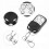 4pcs Wireless Copy Remote Control, Metal Four Button Garage Door Roller Shutter Pair Copy Code Remote Control 5