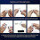 2 in 1 Galaxy Night Light Projector USB Lamp with 24 Projection Films Mini Star Sky Light styoi 3