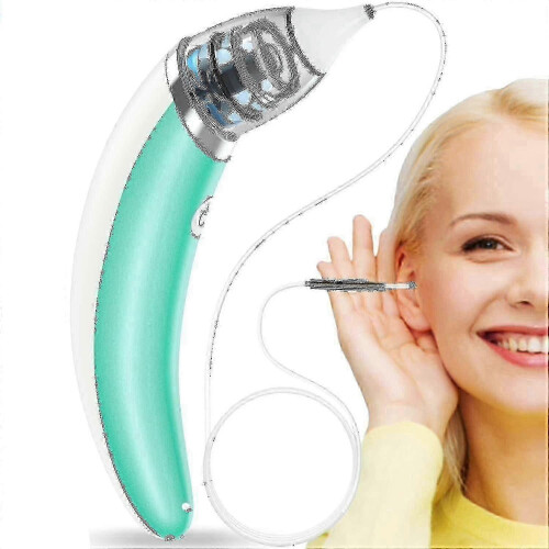 Electric Ear Vacuum Cleaner with Earwax Suction Removal Function and 5-Level Adjustable Power for Safe Ear Hygiene