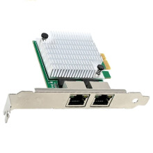 Scheda di Rete Gigabit A Doppia Porta PCI-e RTL8111F 10/100/1000M Scheda LAN Gigabit Scheda di Acquisizione Video per WIN10/11 Linux