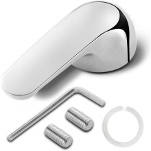 Kit de Manija de Palanca Metálica Simple H79 para Grifos de Bañera para Delta Serie 1300/1400, Reemplazo de Manija de Válvula de Ducha