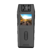 Fotocamera Tascabile con Schermo, Registratore Portatile, Registrazione Audio e Video, Clip Posteriore, Visione Notturna A Infrarossi Ad Alta